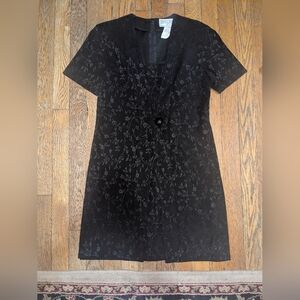 Jessica Howard Black Floral Dress